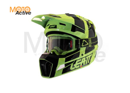 Кроссовый шлем с очками Leatt 3.5 V24 Citrus