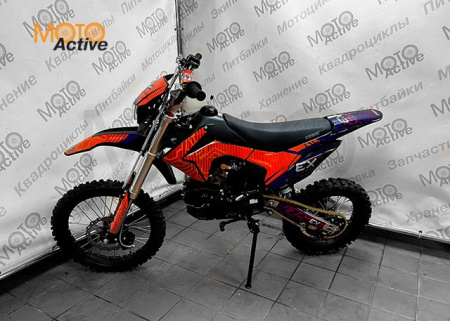 Питбайк BSE EX125 17/14 Blue Orange Ant (040)