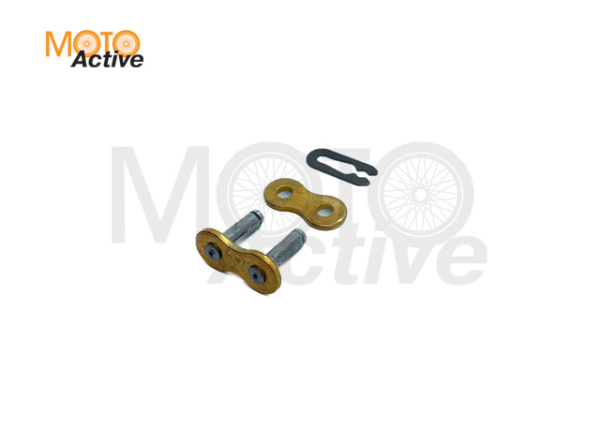 Замок для цепи CZ Chains 420 MX Gold (защелка)