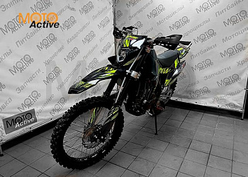 Эндуро / кроссовый мотоцикл BSE Z5 21/18 Neon Black