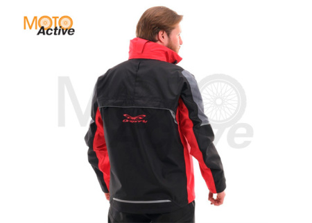 Мембранная куртка QUAD PRO BLACK-RED 2021