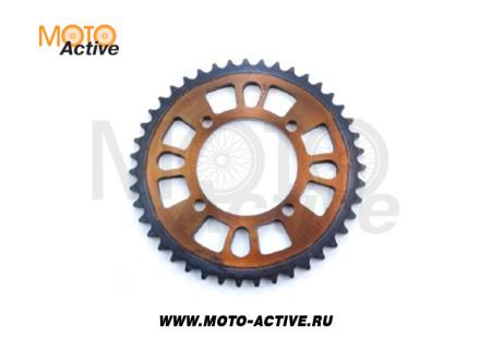 Звезда ведомая стальная питбайк 420-43T SM-PARTS