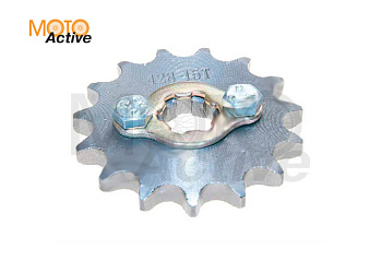 Звезда ведущая 428*15 Т (стопорная шайба болты) вал 17мм