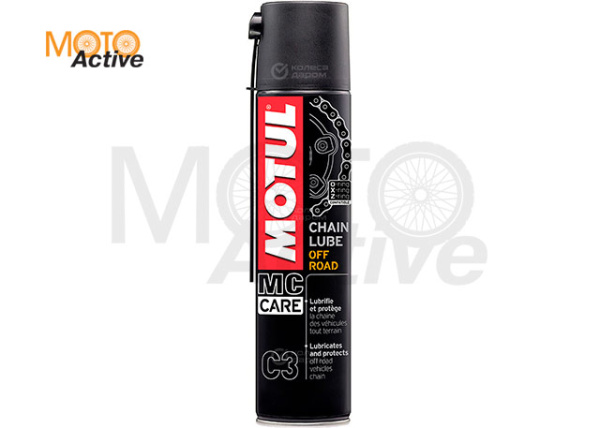 MC CARE MOTUL Смазка цепи C3 Chain Lube Road 400ml