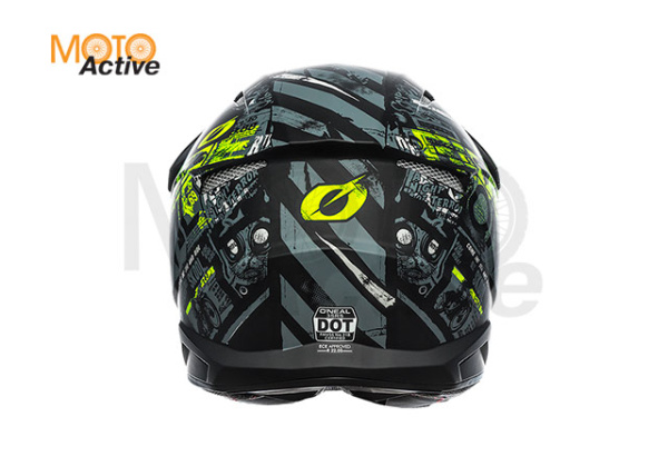 Шлем кроссовый O'NEAL 3Series RIDE, желтый/черный