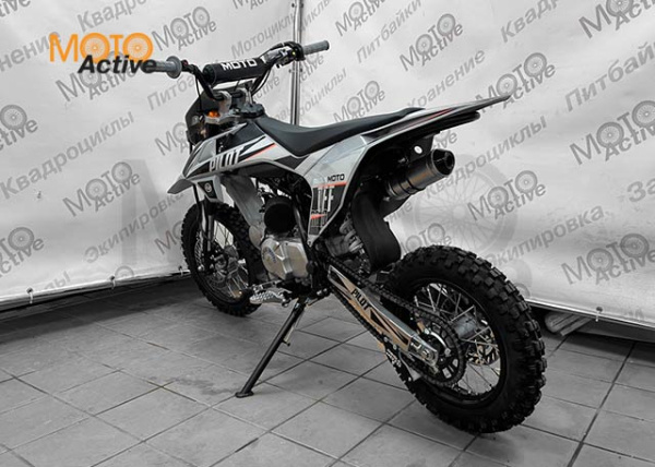 Питбайк Regulmoto PILOT EA 14/12 (полуавтомат КПП) серый-черный