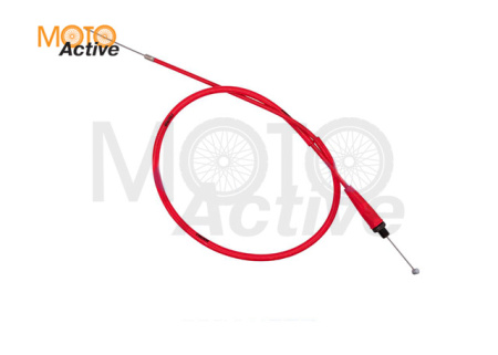 Трос газа 930 130 NIBBI 4T (Cross CB ) возд.охлаждение (L930 мм, общая длина 1060 мм) (Красный)