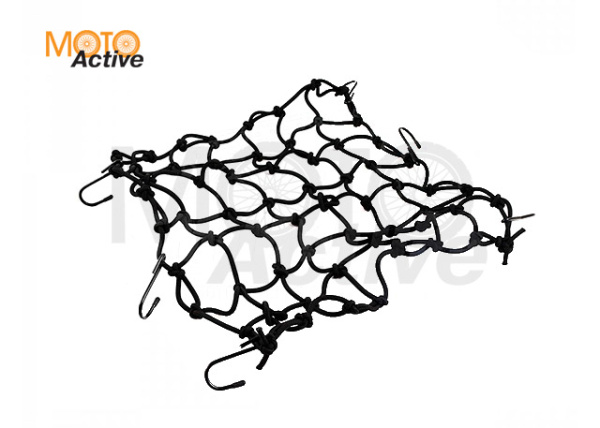 Сетка багажная REXWEAR черная (железные крючки)