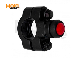 Кнопка выкл. двигателя CNC на рычаг сцепл./тормоза черная