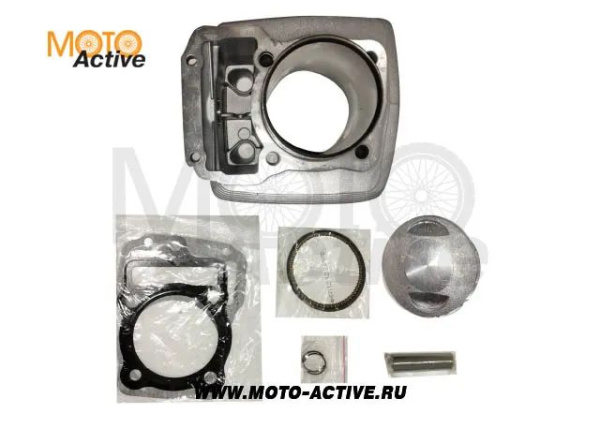 Цилиндро-поршневая группа 4T двиг. CB250 d-67, p-16 (тефлон) 167FMM