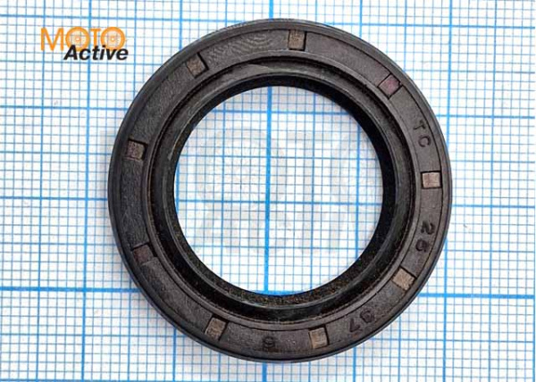 Сальник 25х37х6 коленвала Suzuki AD100 "KOMATCU" (mod.A)