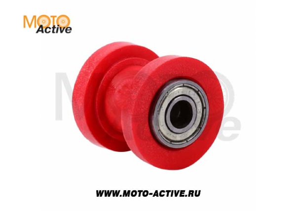 Ролик натяжения цепи привода красный