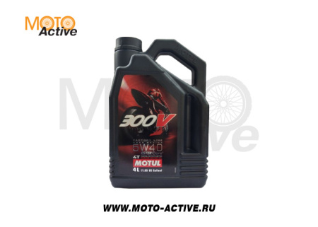 Моторное масло MOTUL 300V 4T FL OFF Road 5W-40 - 4л