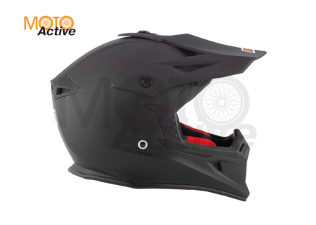 Шлем (кроссовый) Origine HERO Solid, чёрный матовый