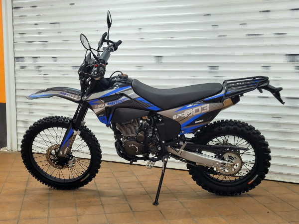 Мотоцикл REGULMOTO Sport-003 PR 300 сс 6 передач синий/черный