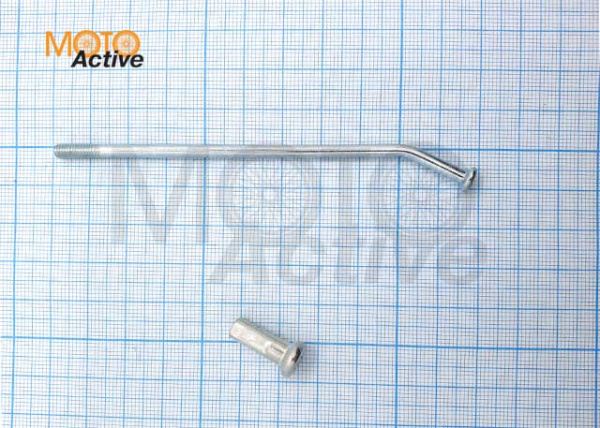 Спицы KAYO 10" компл 32 шт. (106/111 мм) задний диск белые