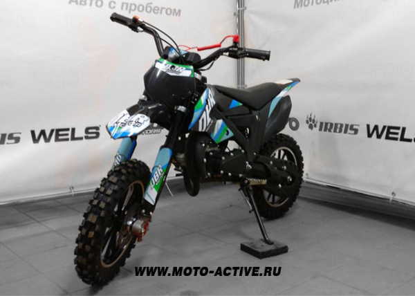 Питбайк детский DBR SX50-A (2T 49 см3 ручной стартер)