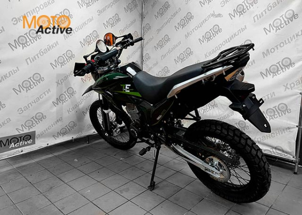 Мотоцикл REGULMOTO TE (Tour Enduro) PR, 6 скоростей (черный/оранжевый)