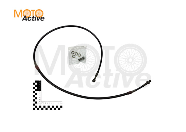 Шланг тормозной 1230мм BSE J1, J2,