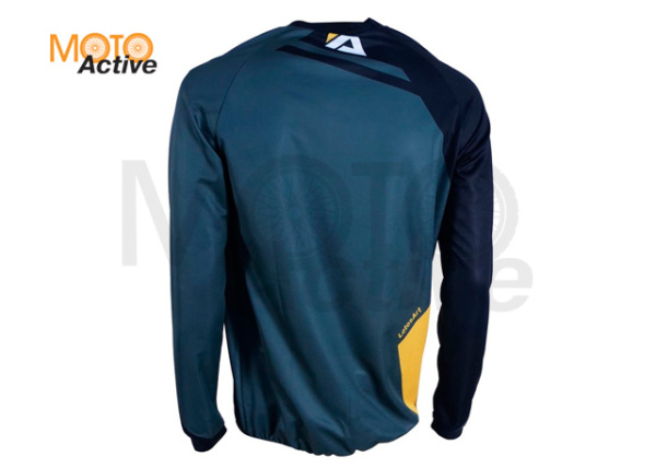 Джерси ATAKI Rampage серая/желтая