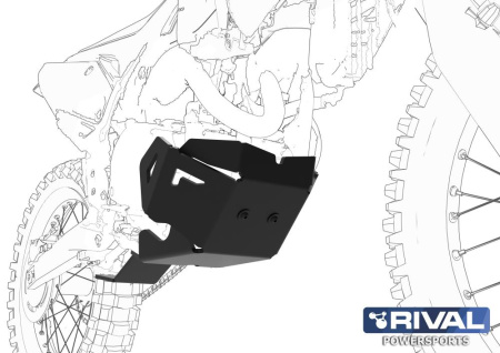 Защита двигателя пластик PLASTIC SKID PLATE KEWS K23 NC300S