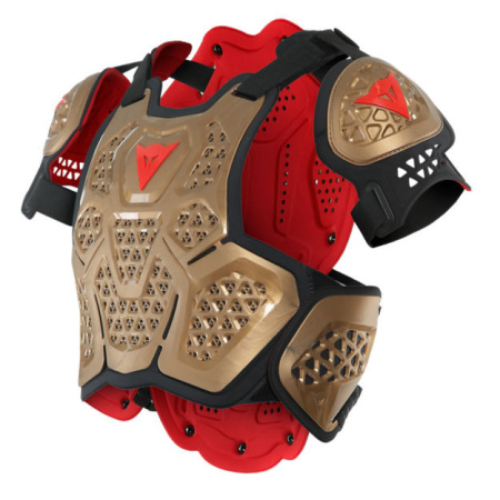 Защита тела Dainese MX2 Roost Guard Gold-Black L-2XL