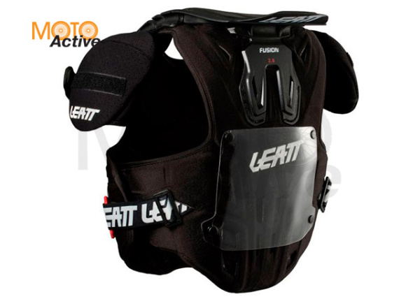 Пластина для номера Leatt Number Plate Fusion Vest 2.0 Junior (Black, OS, 2024 (4018010001))