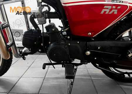 Мопед Motoland Альфа RX 11 красный