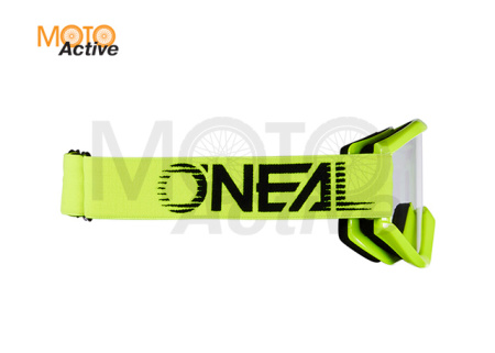 Маска кроссовая O'NEAL B-Zero V.22, желтый, прозрачные линзы