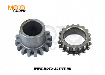 Шестерня привода цепи масляного насоса   шестерня стартера на коленвал 139QMB