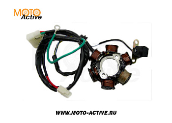 Статор генератора Скутер Honda DIO-50 (6 обмоток)