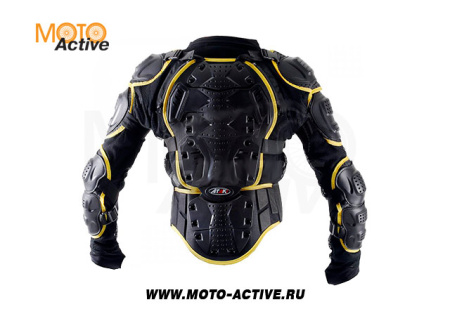 Черепаха защитная ATAKI SC-P114 черная/Hi-Viz желтая