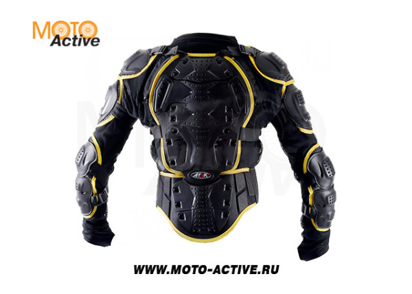 Черепаха защитная ATAKI SC-P114 черная/Hi-Viz желтая