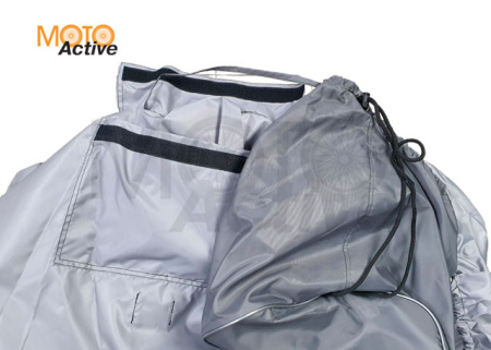 Чехол для квадроцикла ОКСФОРД 240 разм. S (lдетский квадр) черный с серым