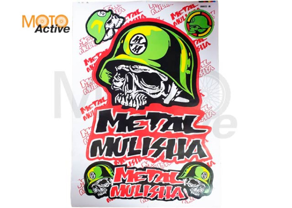 Наклейки набор METAL (D6022)