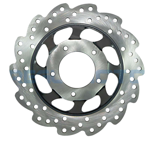 Диск тормозной передний ALPHA RM-5, черный