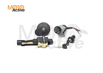 Замок зажигания бардачка и бензобака (коплект) Yamaha Jog 3KJ