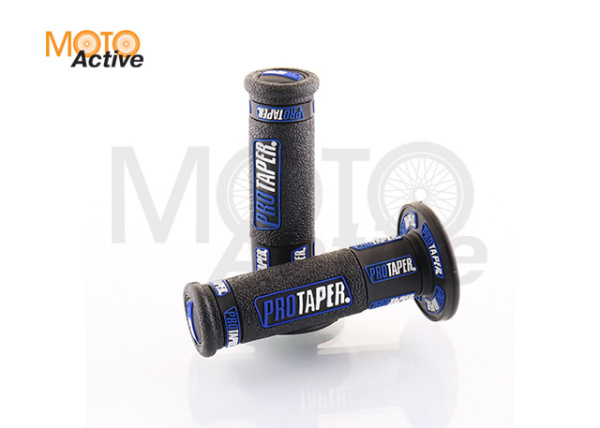 Ручки руля (черные-синие)"PROTAPER"