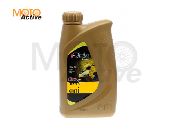 Масло моторное ENI 4Т i-Ride moto 10W40 (полусинт.) фасовка 1л (бочка 60L)