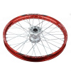 Обод передний 21" (1,60-R21 d=15mm) алюминий/красный XR250