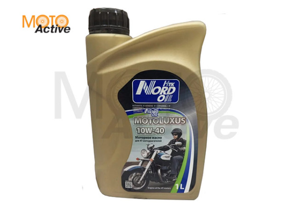 Моторное масло 1л. Nord Oil Moto LUXUS 10w40