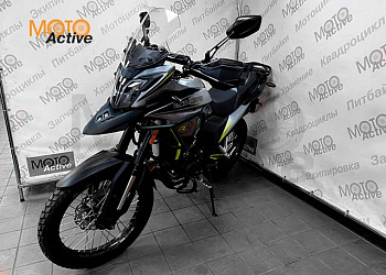 Мотоцикл REGULMOTO ADV S 300  спицованные колеса Серый-Черный