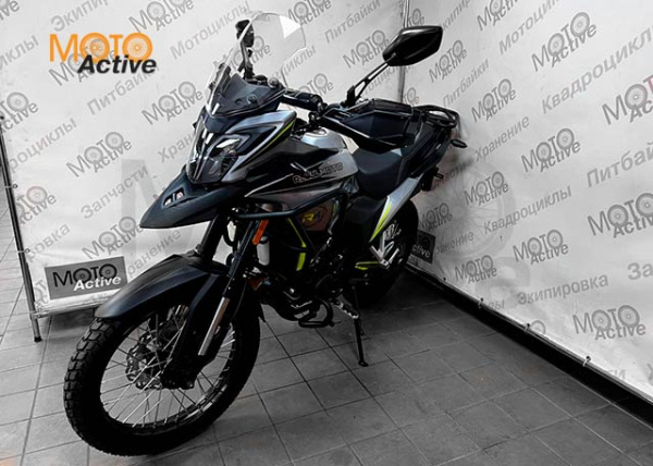 Мотоцикл REGULMOTO ADV S 300  спицованные колеса Серый-Черный