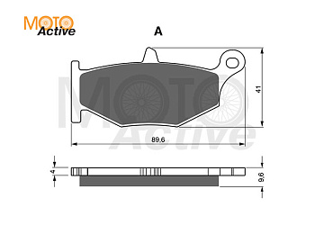 Тормозные колодки GOLD FREN Sintered S3 241