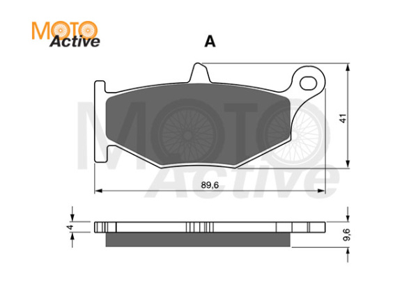 Тормозные колодки GOLD FREN Sintered S3 241