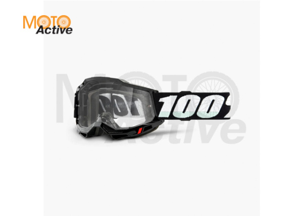 Очки подростковые 100% Accuri 2 Youth Goggle Black / Clear Lens