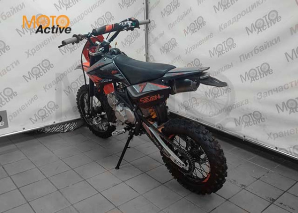Питбайк Regulmoto SEVEN PRO 17/14 (серый-оранжевый)