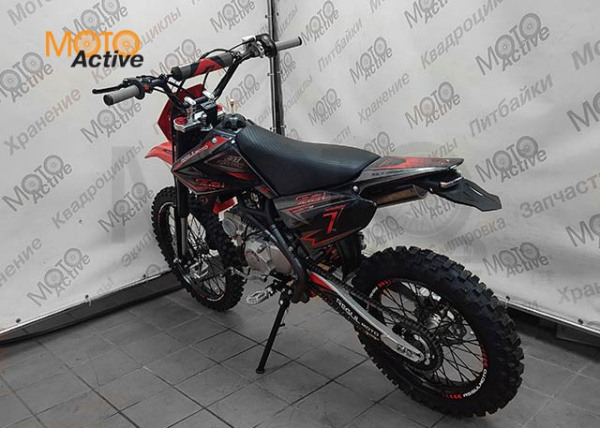 Питбайк Regulmoto SEVEN MEDALIST PRO 19/16 (черный-красный)
