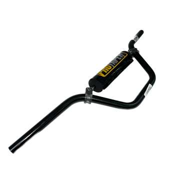 Руль PRO-TAPER алюминевый с перемычкой высокий черный