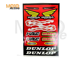 Наклейки набор Honda (A8011) 21*30